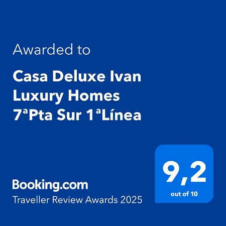 Casa Deluxe Ivan Luxury Homes 7ªpta Sur 1ªlinea Apartment *